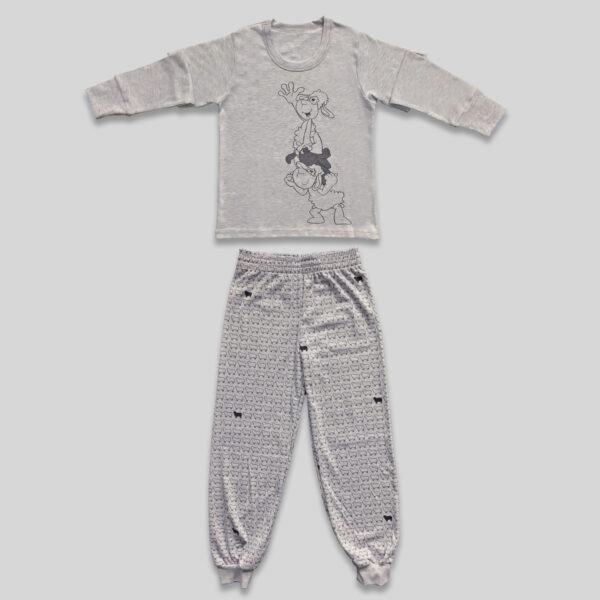 Детска пижама дълъг ръкав от онлайн магазин In comfy pjs - Удобни халати и пижами