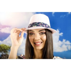 Дамско Бомбе в Розово с Лента на Цветя