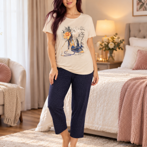 Дамска Пижама Лятна Let your dreams be your wings от Афект